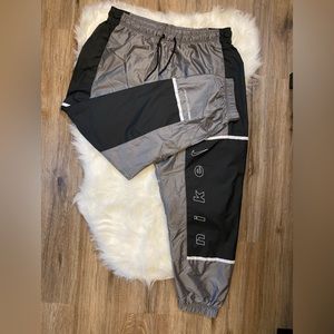 Nike track pants size Large. Nylon